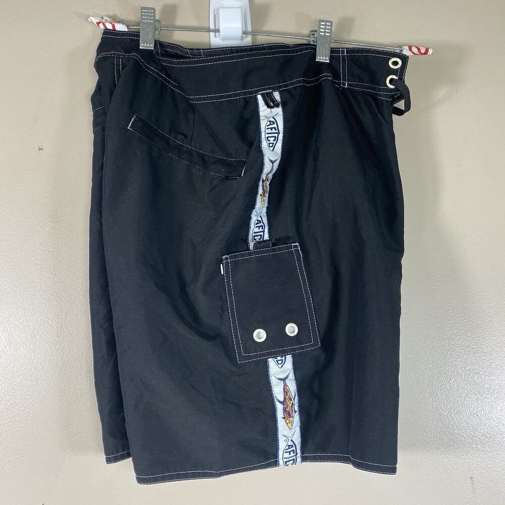 AFTCO Bluewater Board Short Loose Baggy Pockets  Coastal Mens 30